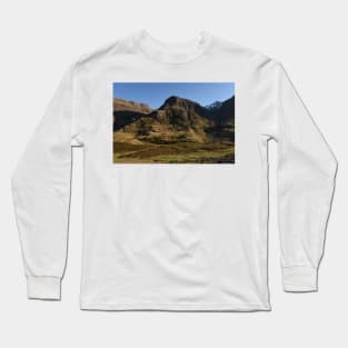 Glencoe on a summer afternoon  in the Highlands of Scotland Long Sleeve T-Shirt